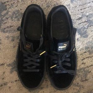 Fenty x Puma black sneakers